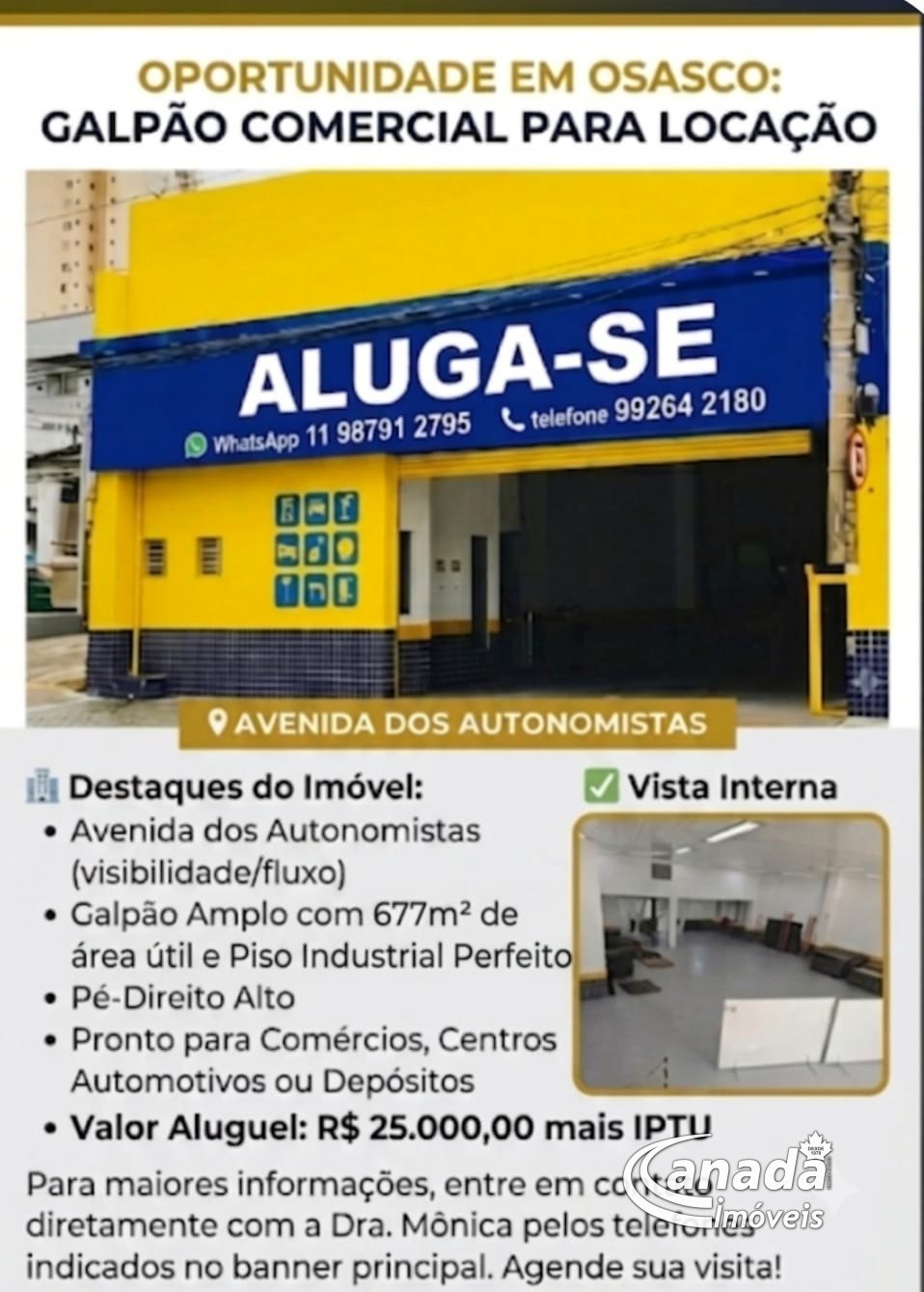 Galpão Comercial em Osasco